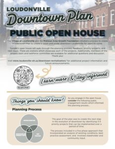 Loudonville Downtown Project Public Open House 